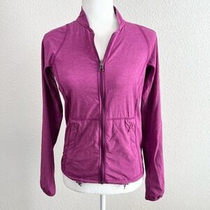 LULULEMON Real Quick Reversible Purple Paradise Camo Zip Up Jacket Women's 2